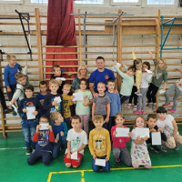 Iskolánkban járt Erdei Zsolt profi ökölvívó világbajnok a Magyar Diáksport Napja alkalmából