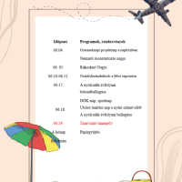 A 2026/27-es tanév programjai